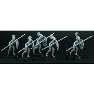 Female Hoplites 3/4 (28 mm) (5)