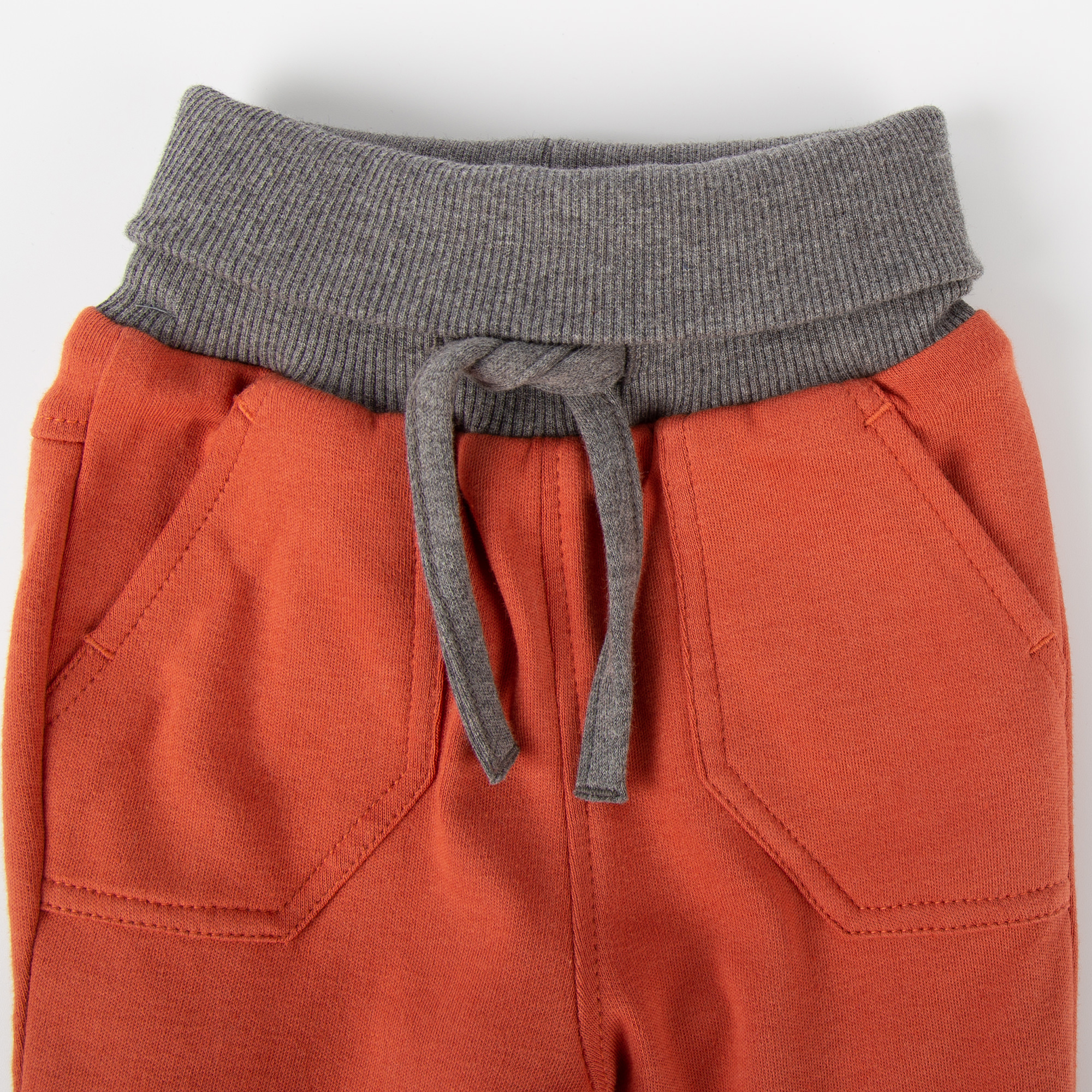 Baby Wendehose mit Softbund grau oder orange