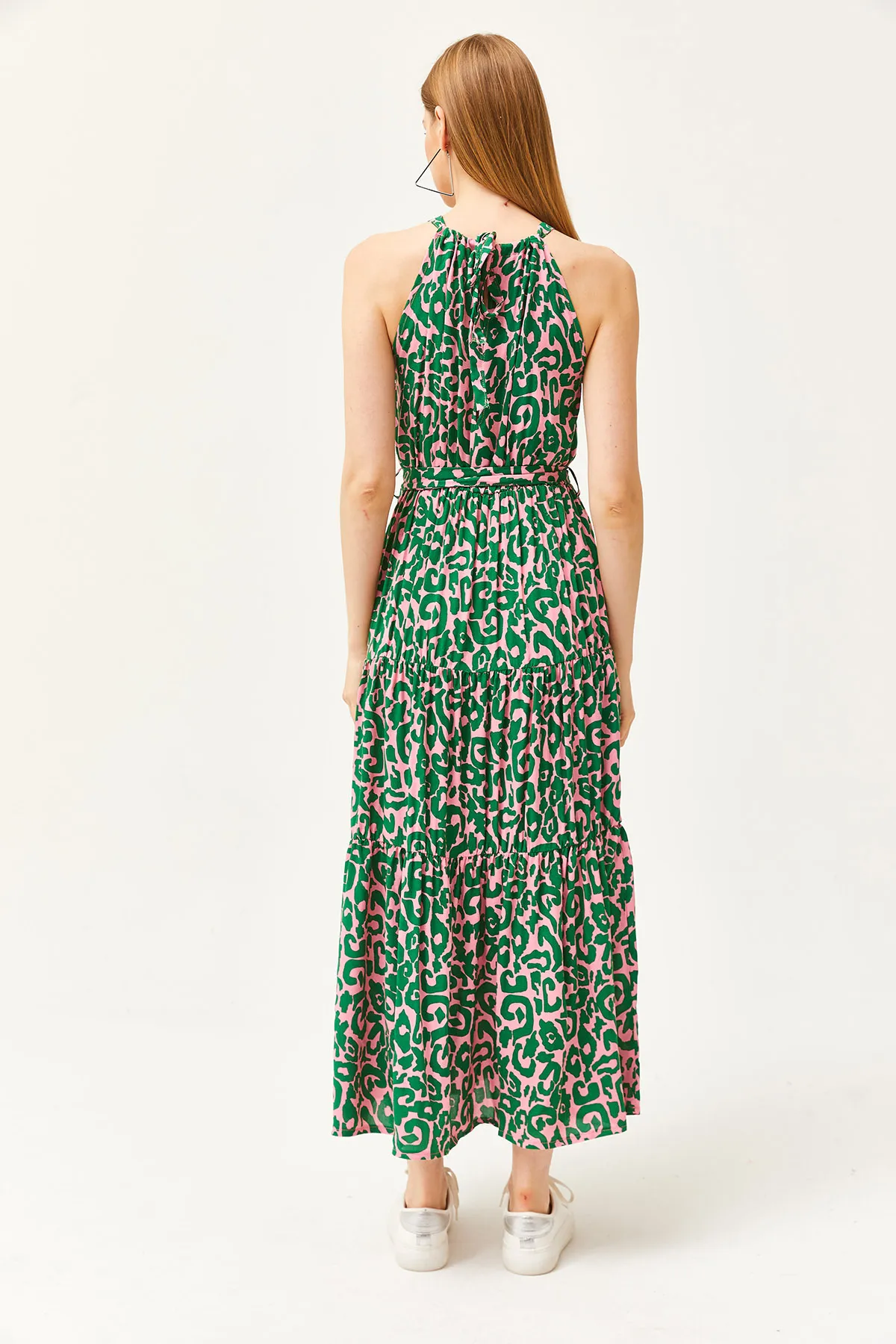 Olalook  Kleid - Grün - A-Linie