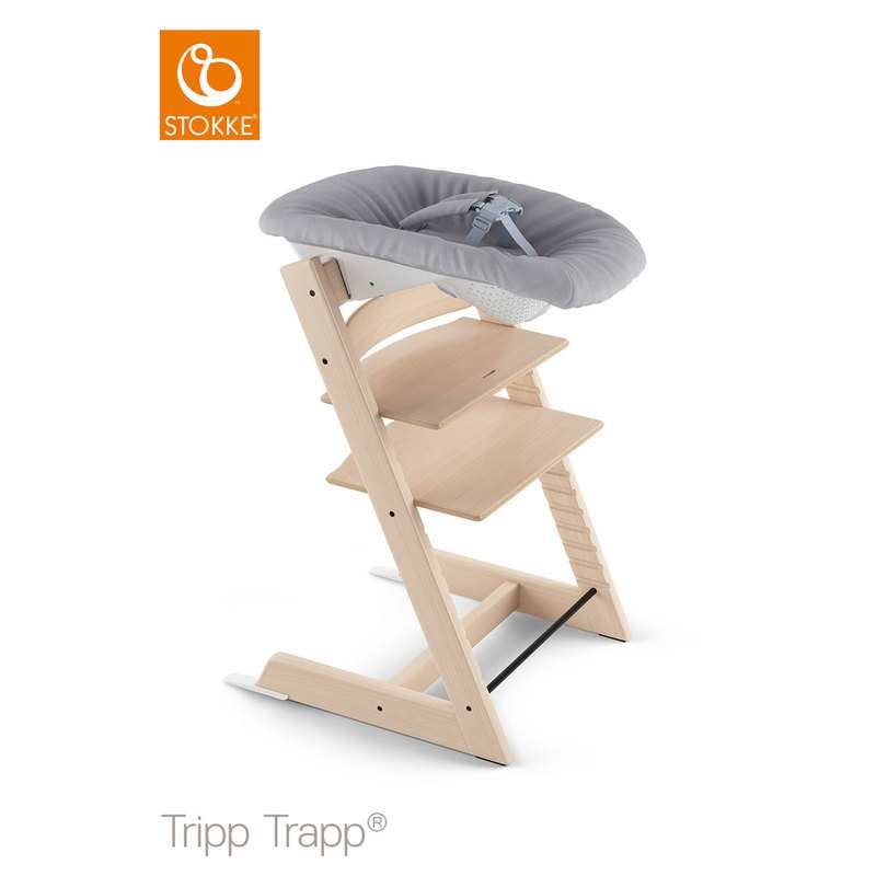 Transat gris pour chaise haute Tripp Trapp Stokke