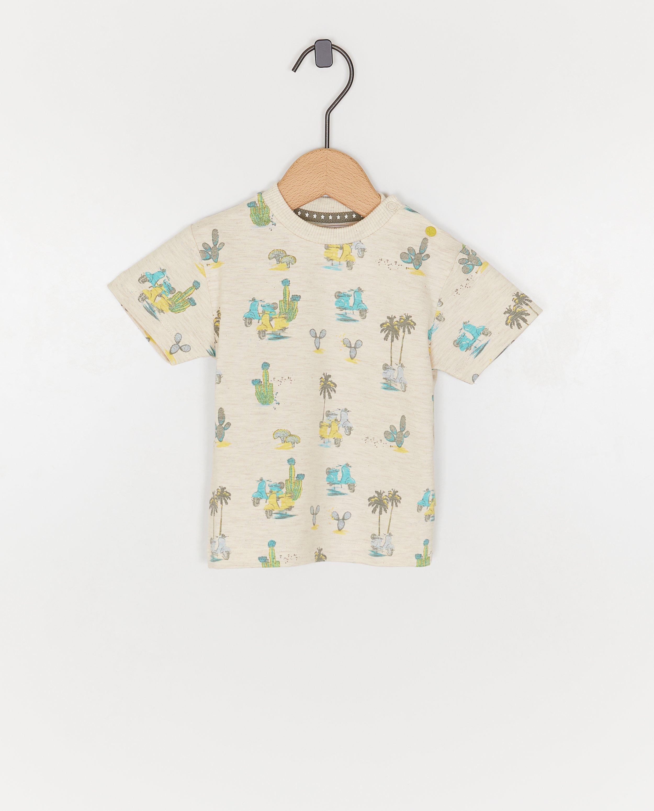 Tricou Dirkje cu imprimeu alb