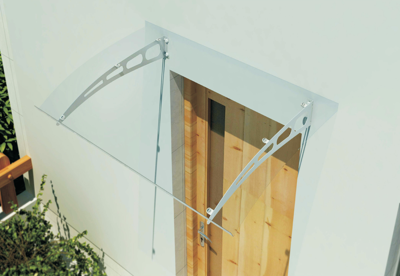 Powertec Garden Überdachung 140 x 90 cm 2mm Dicke