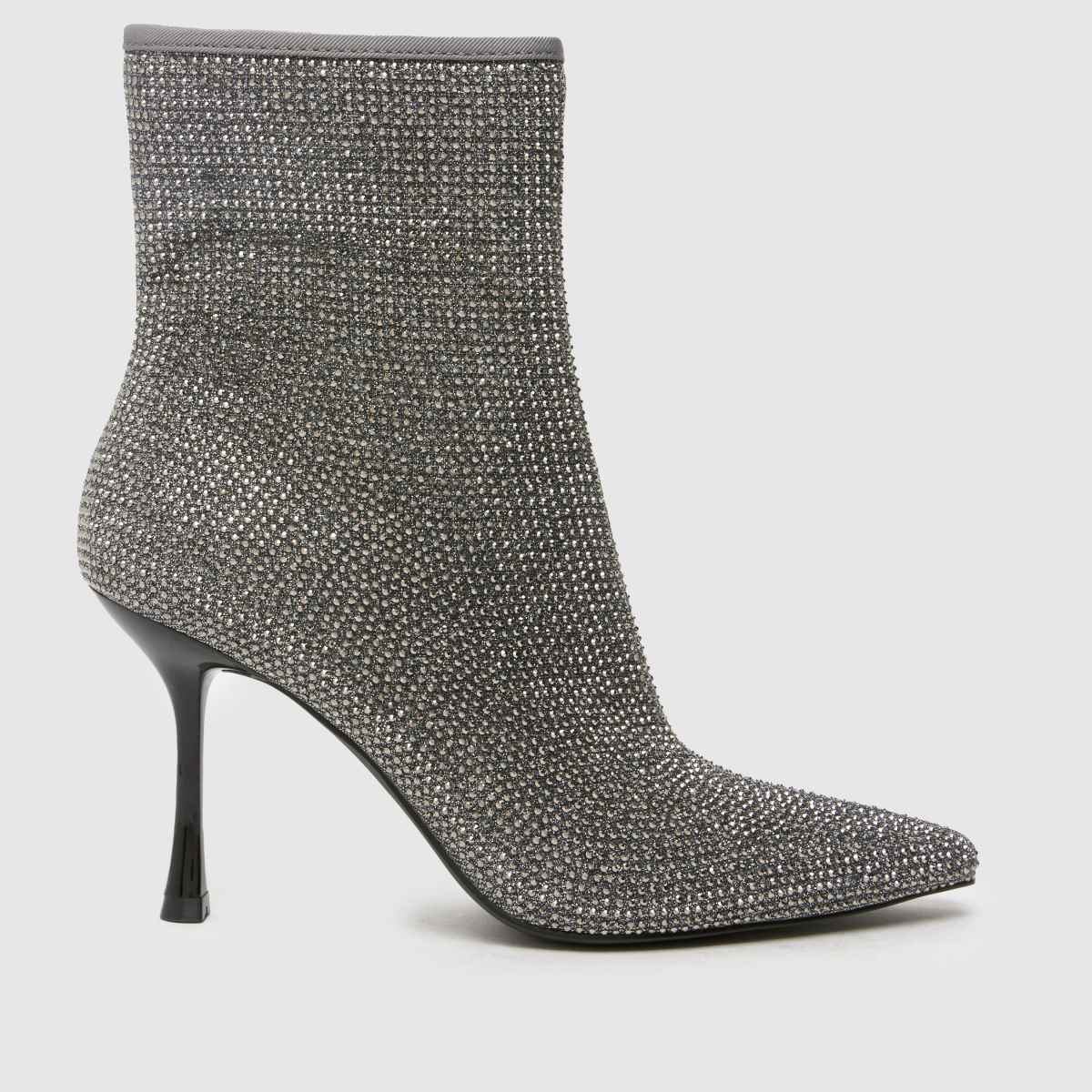 Schuh Brianna díszített bokacsizma ezüst multiszínű színben