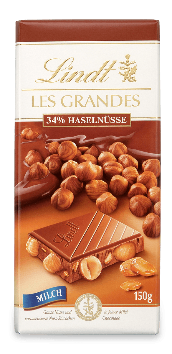 LES GRANDES Haselnuss Milch, 150g