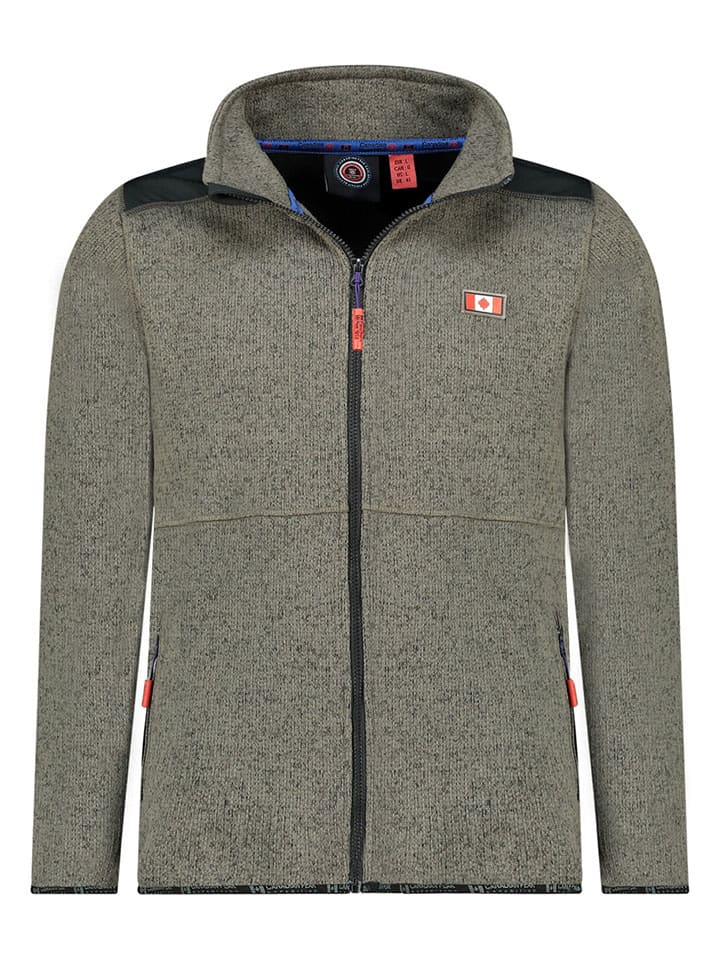 Canadian Peak Fleecejacke in Grau günstig kaufen