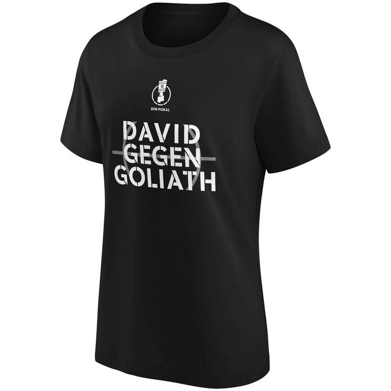 Fanatics Branded DFB Pokal David Gegen Goliath Grafik T-Shirt Damen