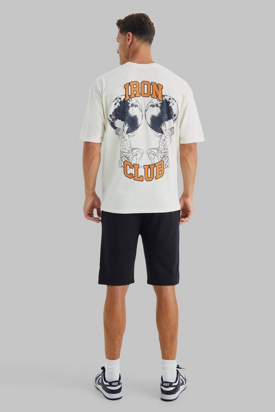 Tall Oversize Man Active Iron Club T-Shirt