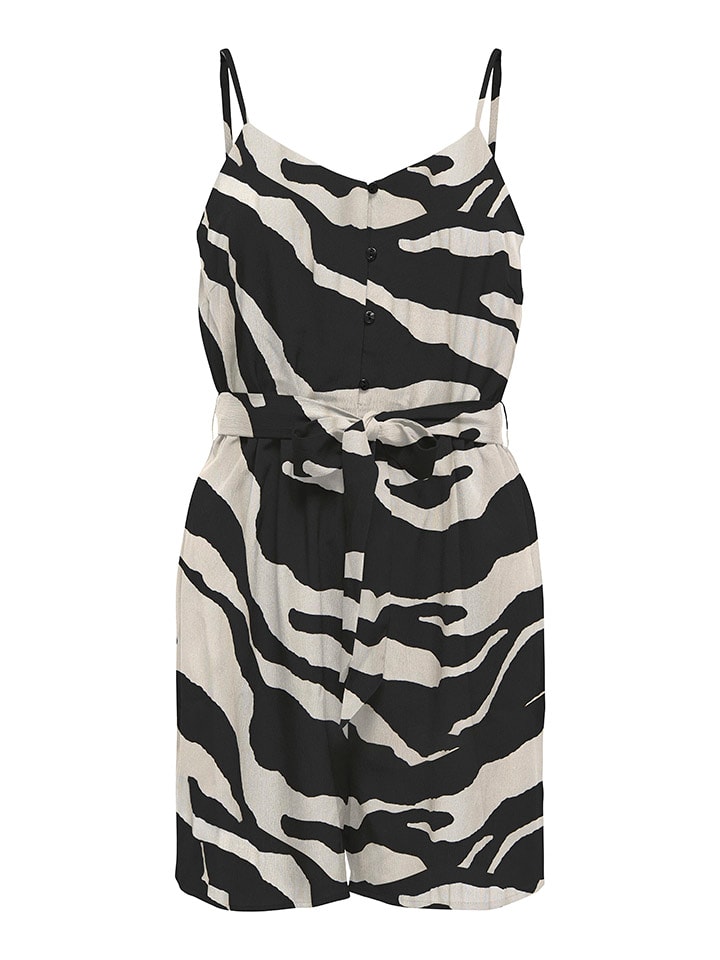 ONLY Jumpsuit in Schwarz/ Grau günstig kaufen