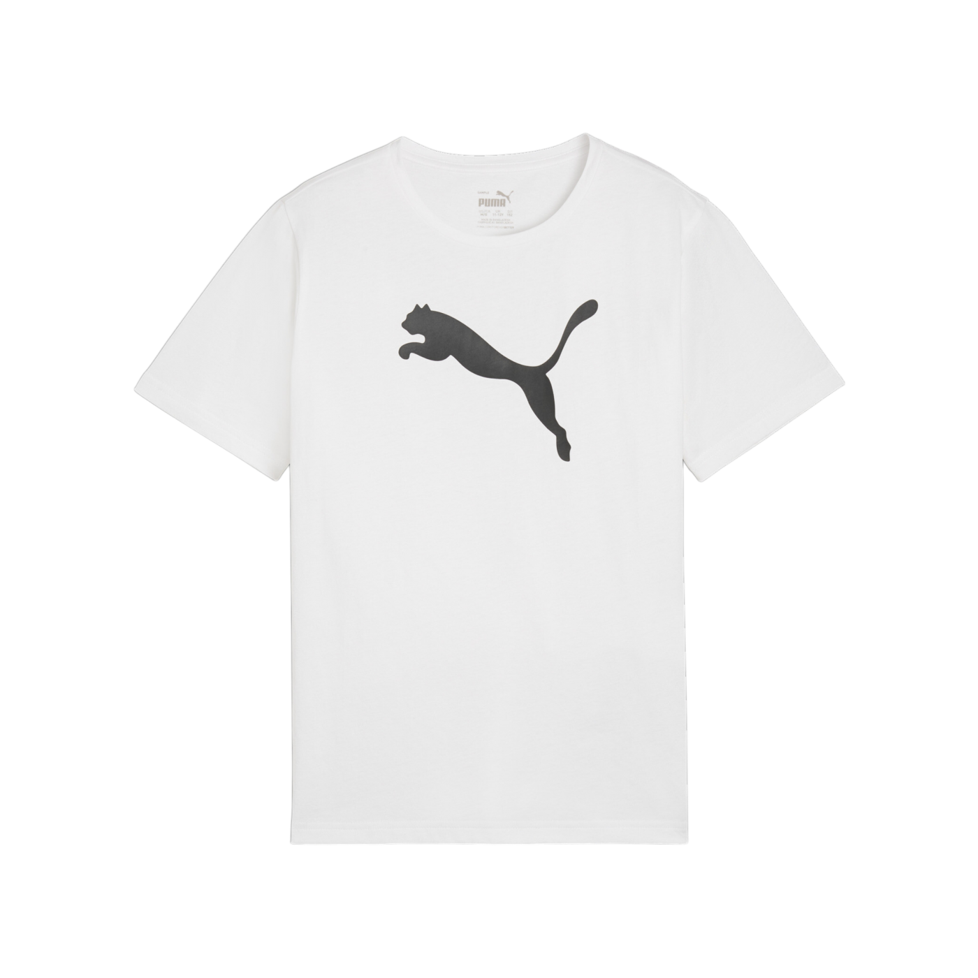 PUMA teamRISE Logo Trainingshirt Kids Weiss F04