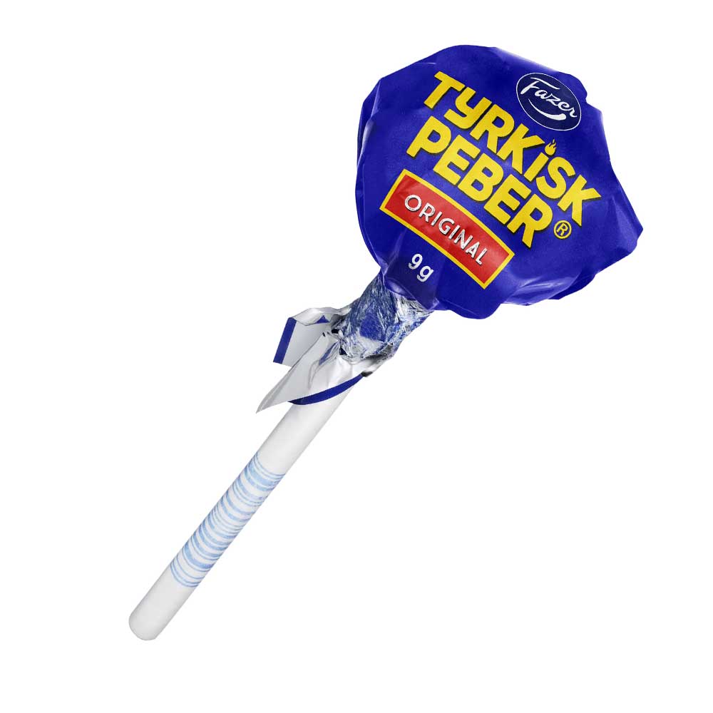 Fazer Tyrkisk Peber Original Lollipop 150er