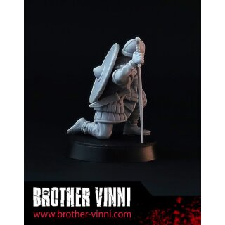 Resting Knight (28mm)