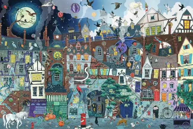 Puzzle 5000 Teile - Die fantastische Straße