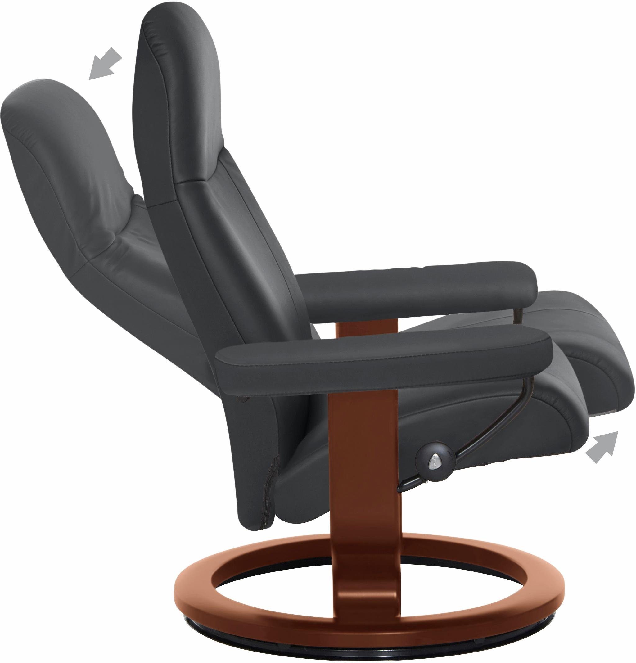 Stressless® Relaxsessel Garda (Set), mit Classic Base, Größe M, Gestell Braun