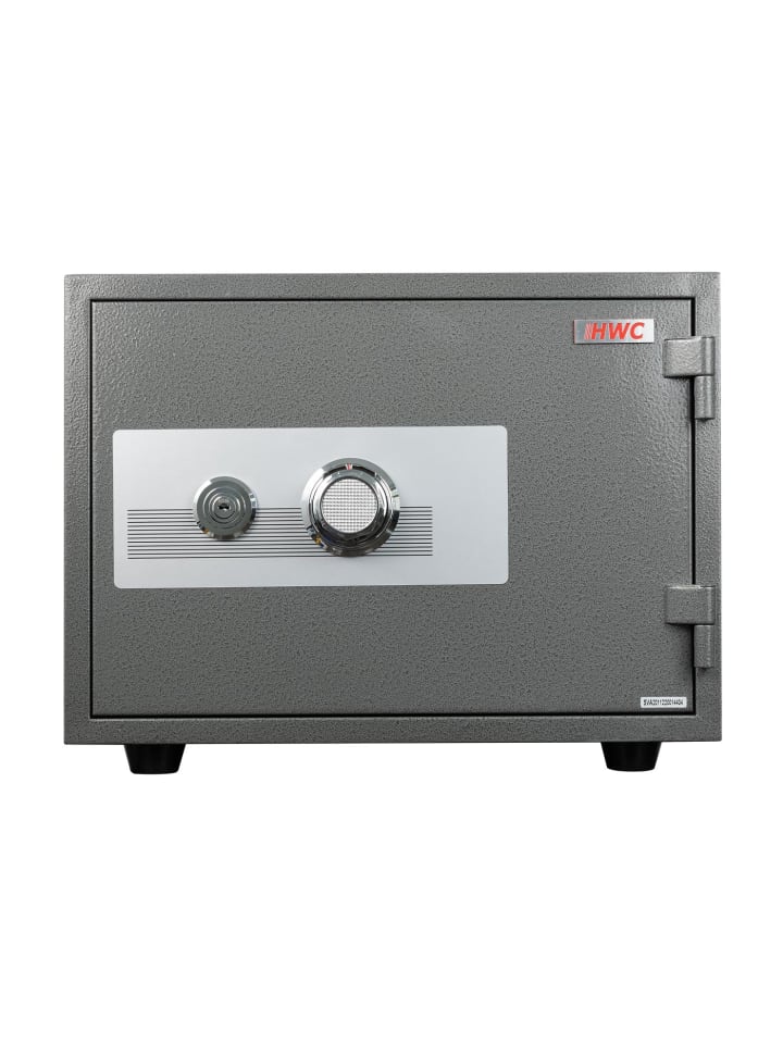 MCW Feuerfester (60min) Tresor L48 Doppelbolzenverriegelung, 44kg, Grau günstig kaufen onesize