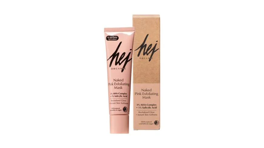 HEJ ORGANIC Naked Pink Exfoliating Mask 30 ml