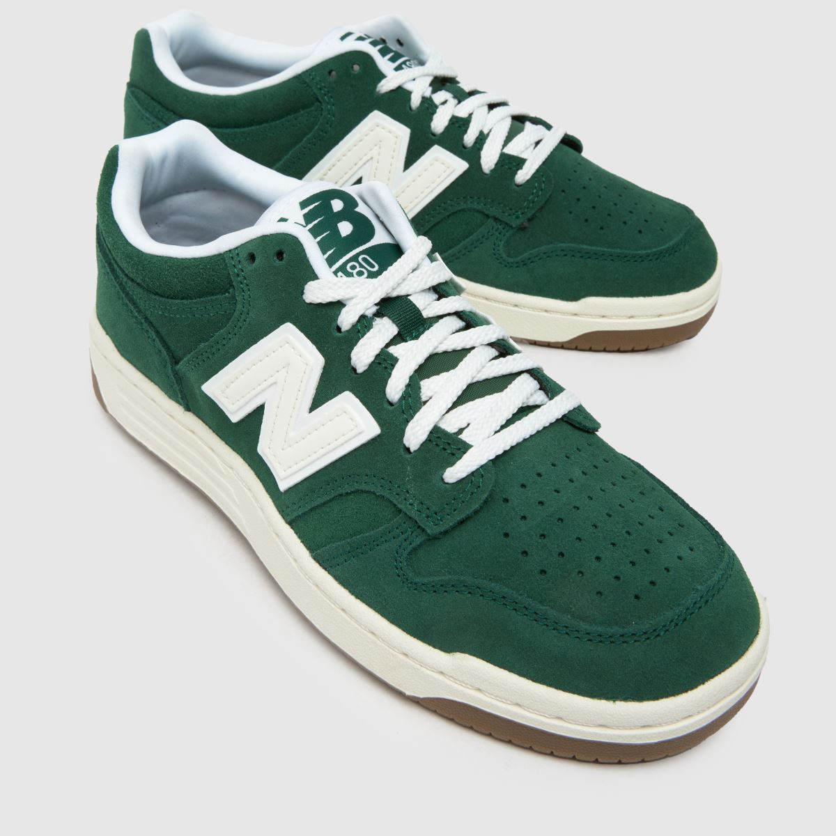 New Balance 480 sötétzöld sportcipő
