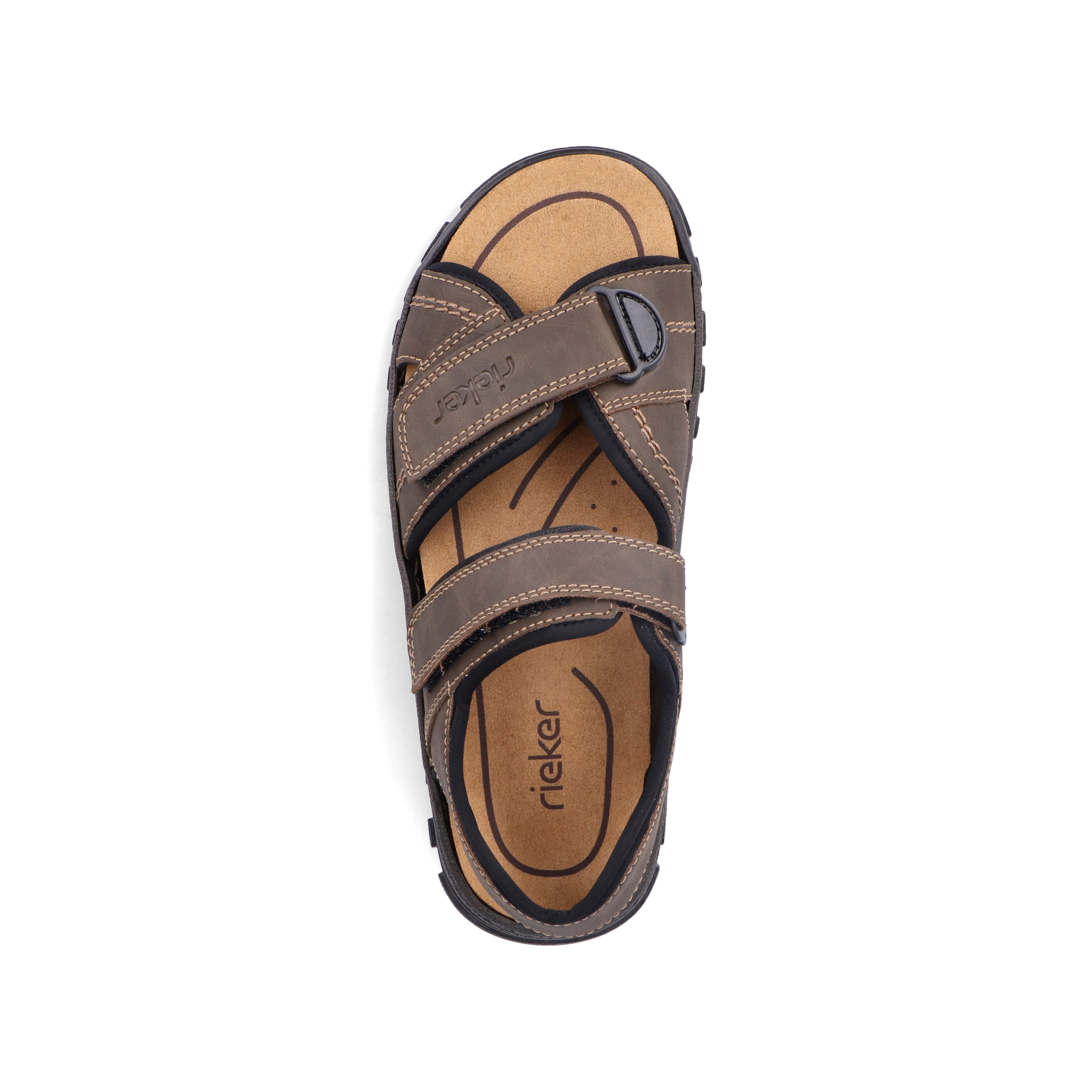 Rieker Herren Trekkingsandalen espressobraun