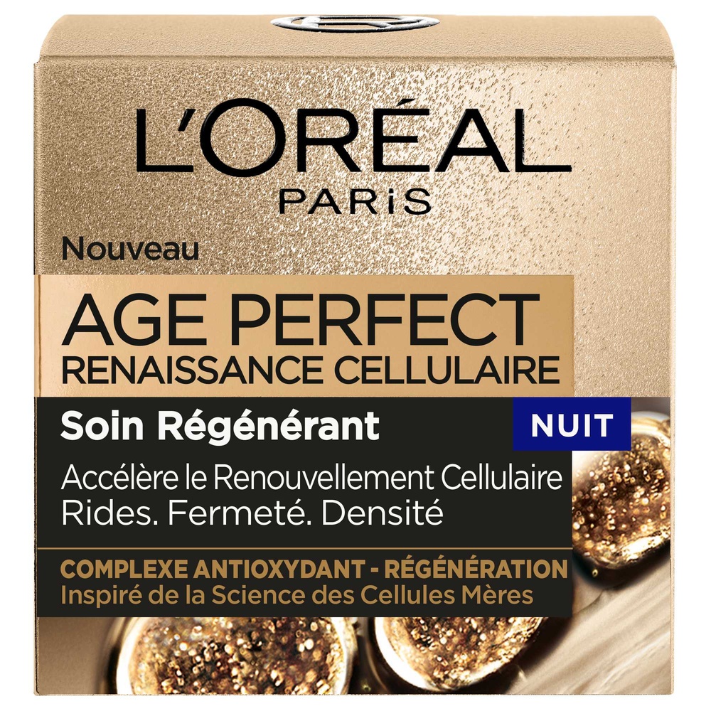 L'Oréal Paris Age Perfect Renaissance Cellulaire Crème de Nuit Anti-Rides