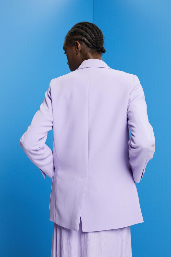 Doppelreihiger Crêpe-Blazer