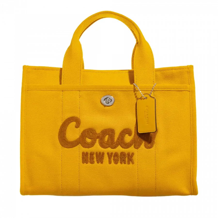 Coach - Coach Handle Bags Canvas Gold - gold