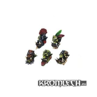 Savage Orc Heads (10)