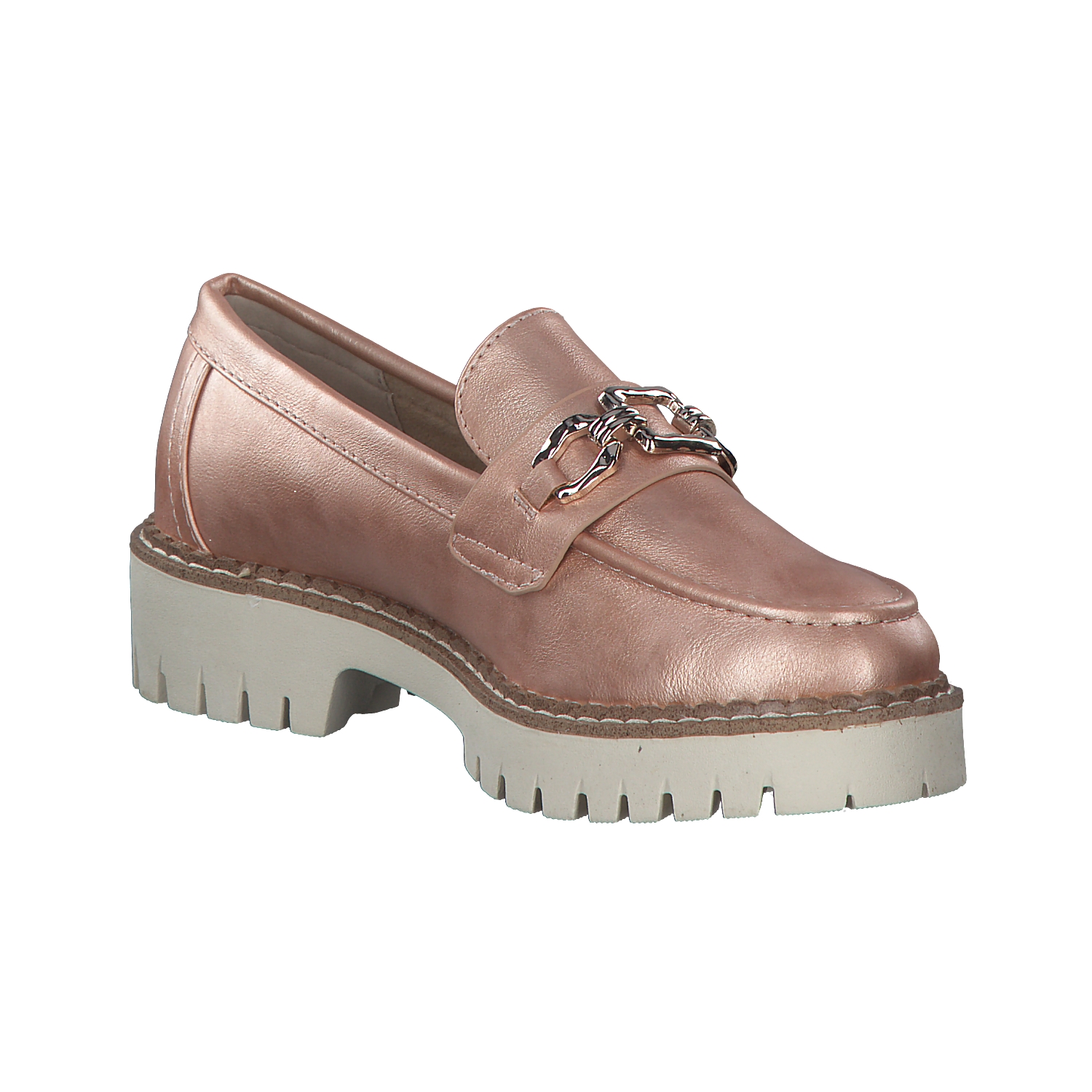 s. Oliver 24702, Mokassins, Damen, Rosa (Kupfer-Multi,Puder)