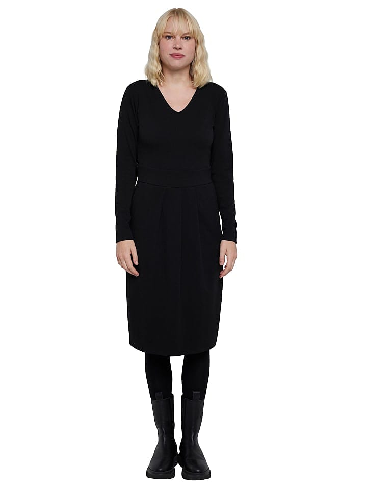 Gina Laura Midikleid in schwarz günstig kaufen M