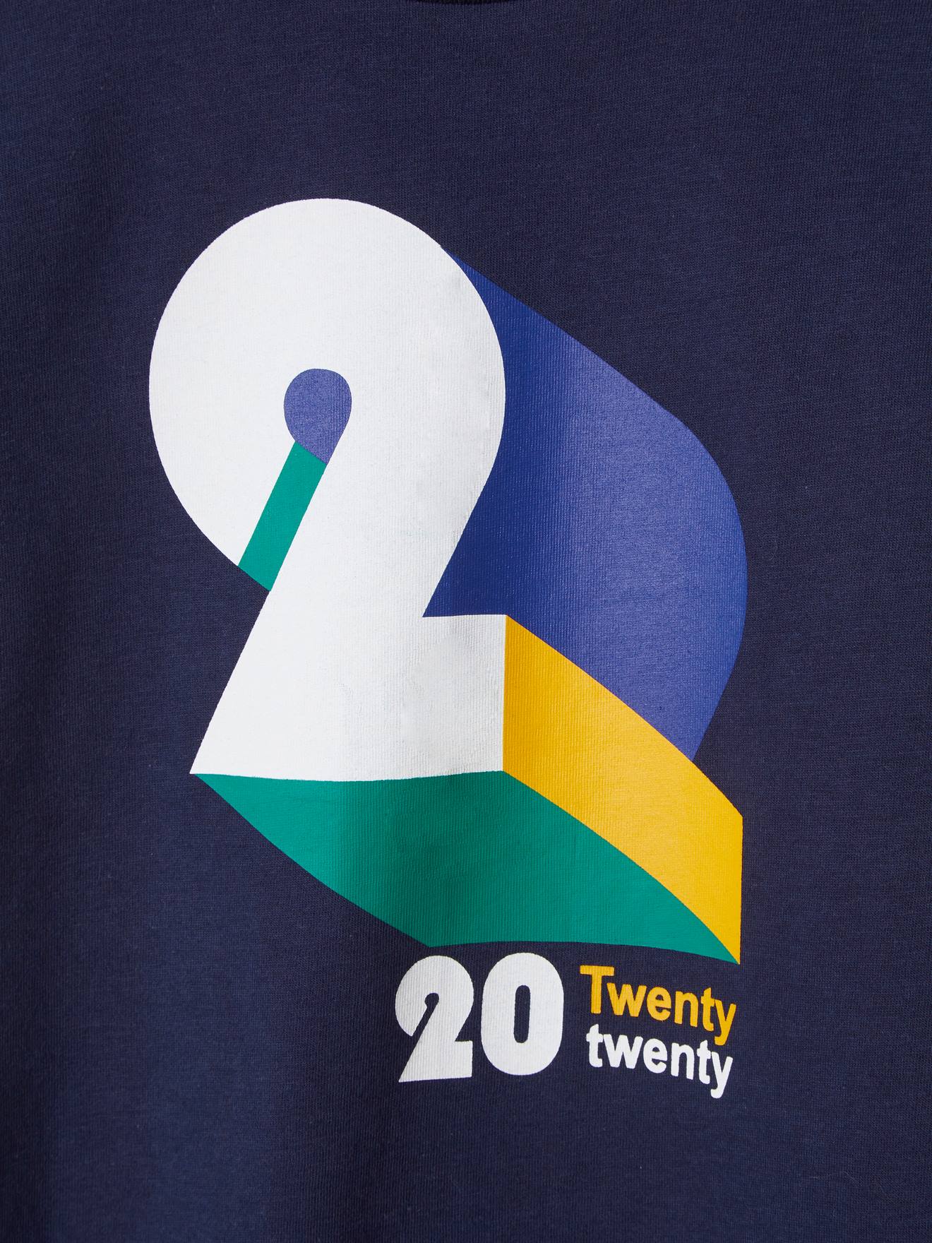T-shirt de sport garçon motifs graphiques bleu
