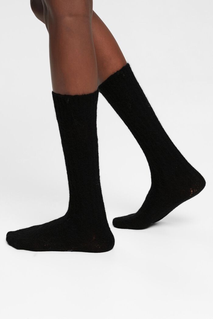 Socken aus Wolle-Alpaka-Mix