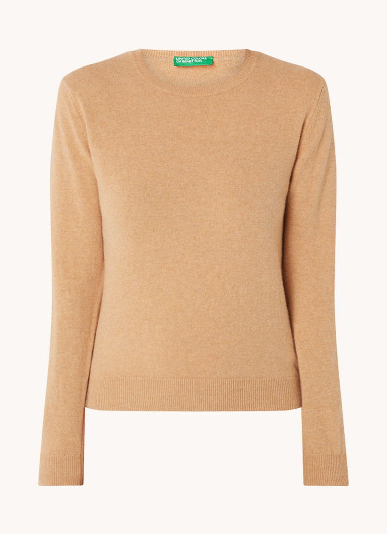Maglione Benetton in lana merino a maglia fine