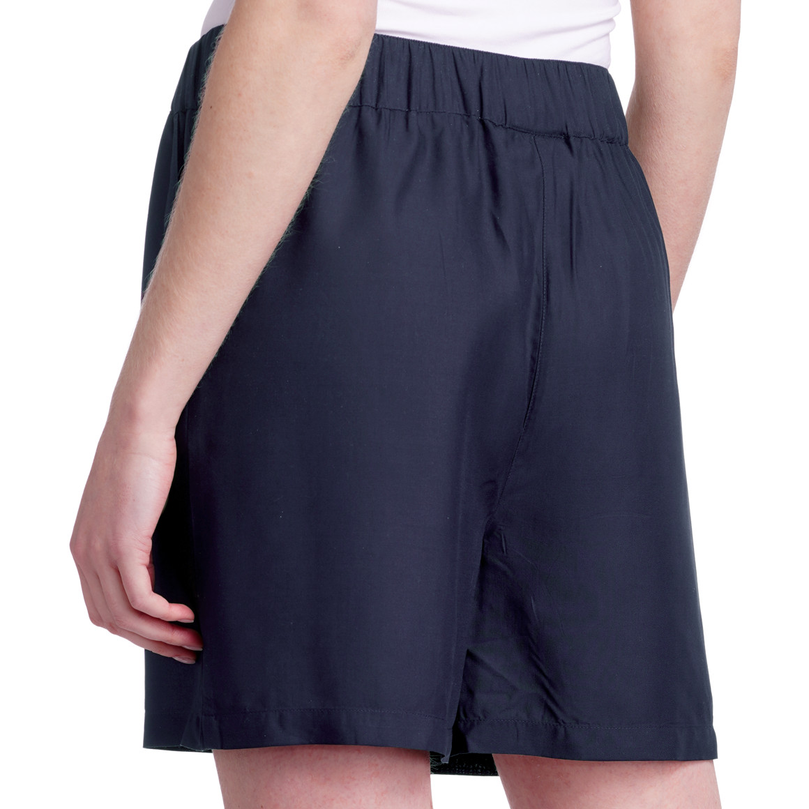 Damen Shorts mit imitierter Knopfleiste
