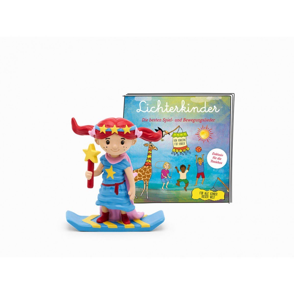 tonies Hörspielfigur Lichterkinder- Die besten Spiel- und Bewegungslieder, (1-St), magnethaftend,handbemalt,integrierter NFC-Chip