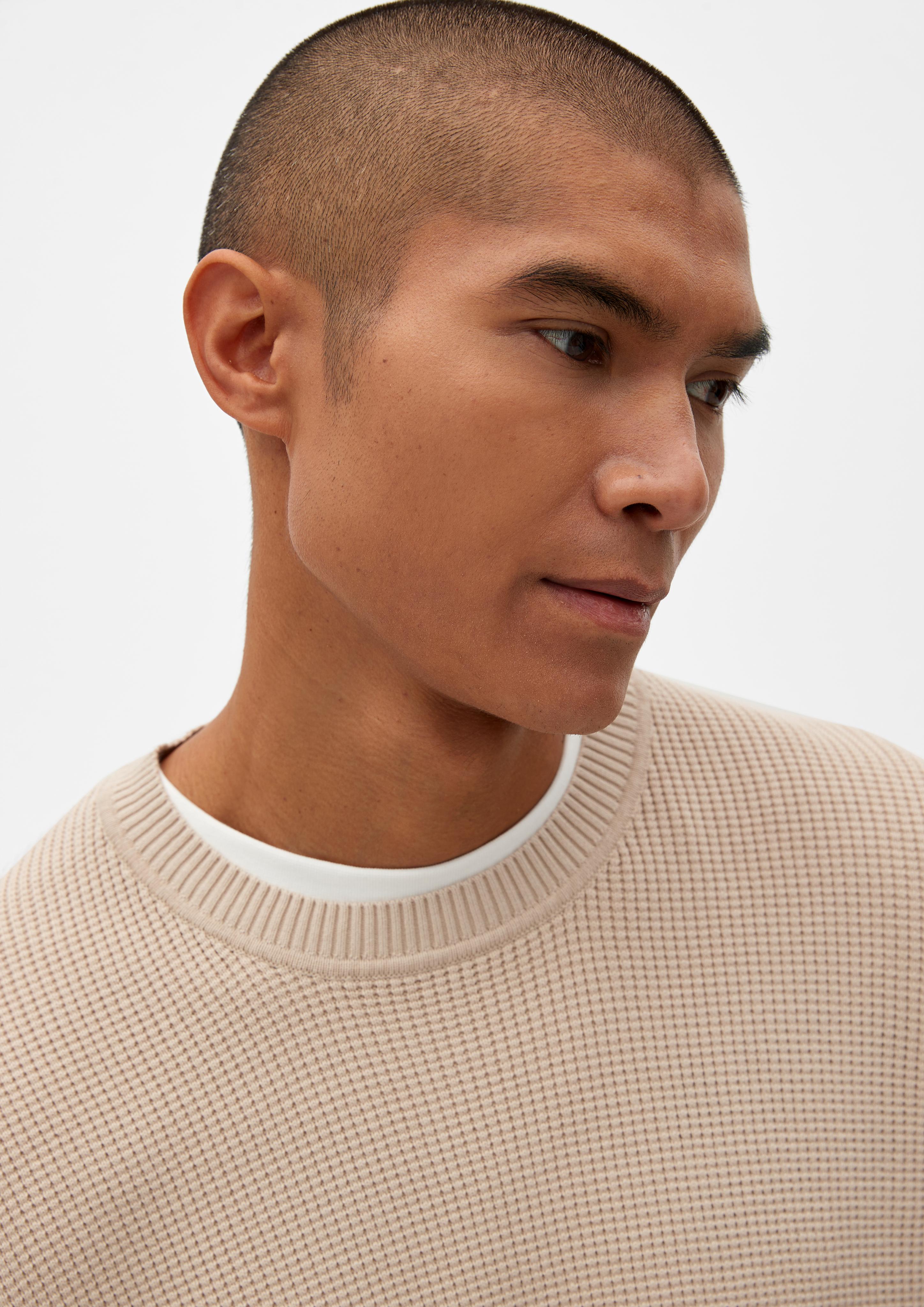 Pullover mit Waffelpiqué-Struktur  2129585-8138