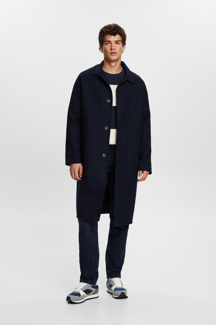 Jeans mit gerader Passform und mittelhohem Bund