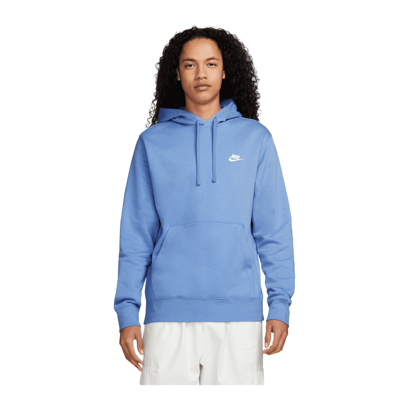 Nike Club Fleece Hoody Blau F450