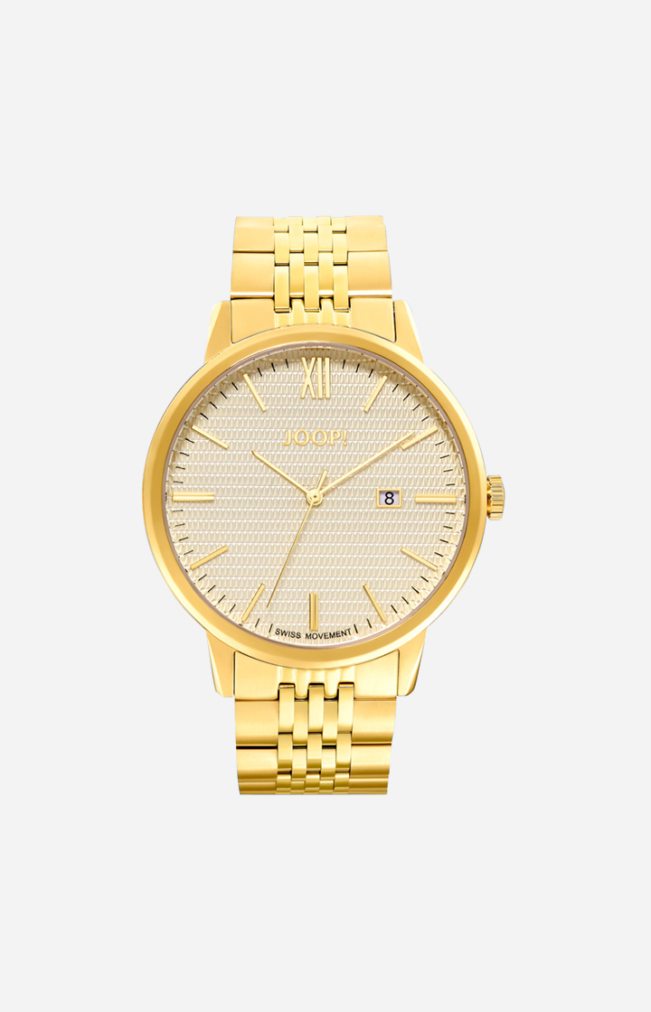 Herrenuhr in Gold