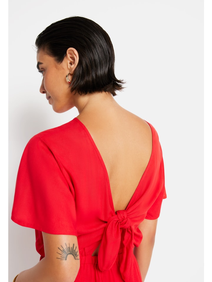 LSCN BY LASCANA Kurzoverall in cherry-red günstig kaufen