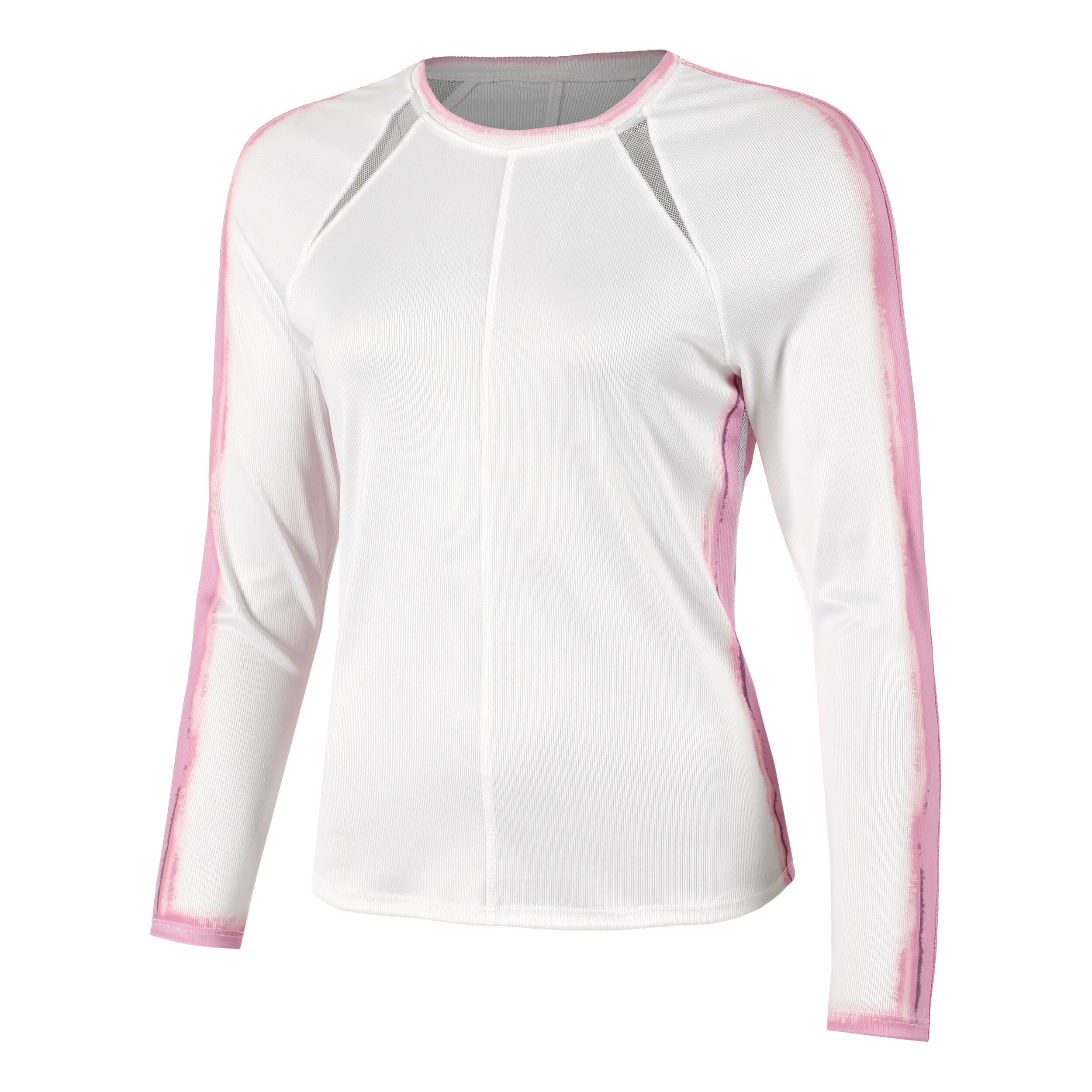Mystic Blaze Longsleeve Damen - Weiß, Rosa