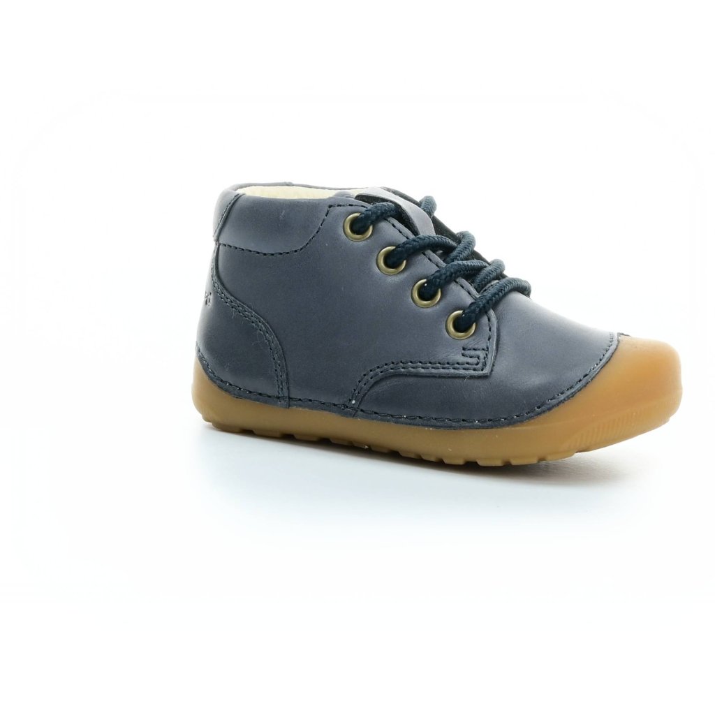 Bundgaard Petit Lace Navy dunkel blaue Mid Cut Barfußschuhe