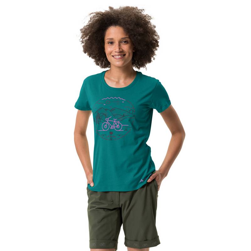 VAUDE Women's Cyclist T-Shirt V T-Shirt Damen