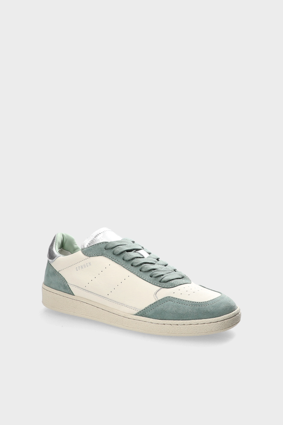 CPH255 leather mix cream/sage