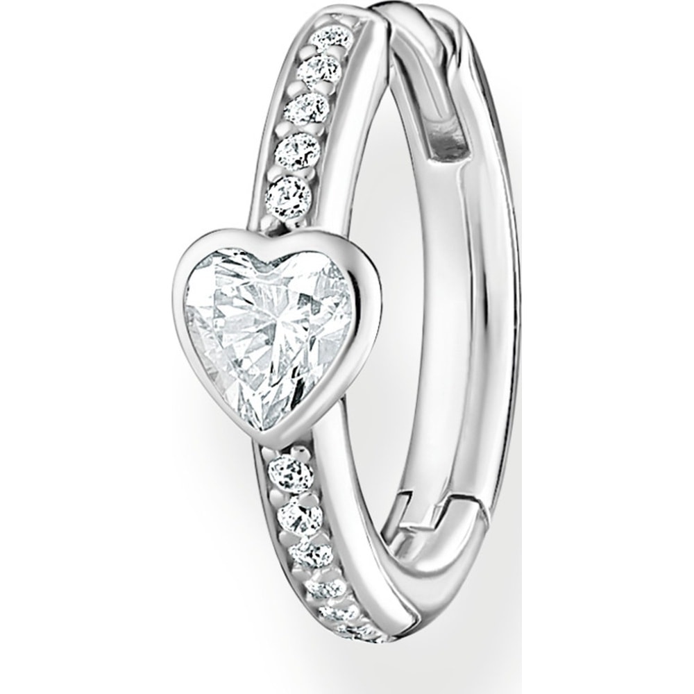 Thomas Sabo Boucle d'oreille unique 925 Argent Boucles d'oreilles