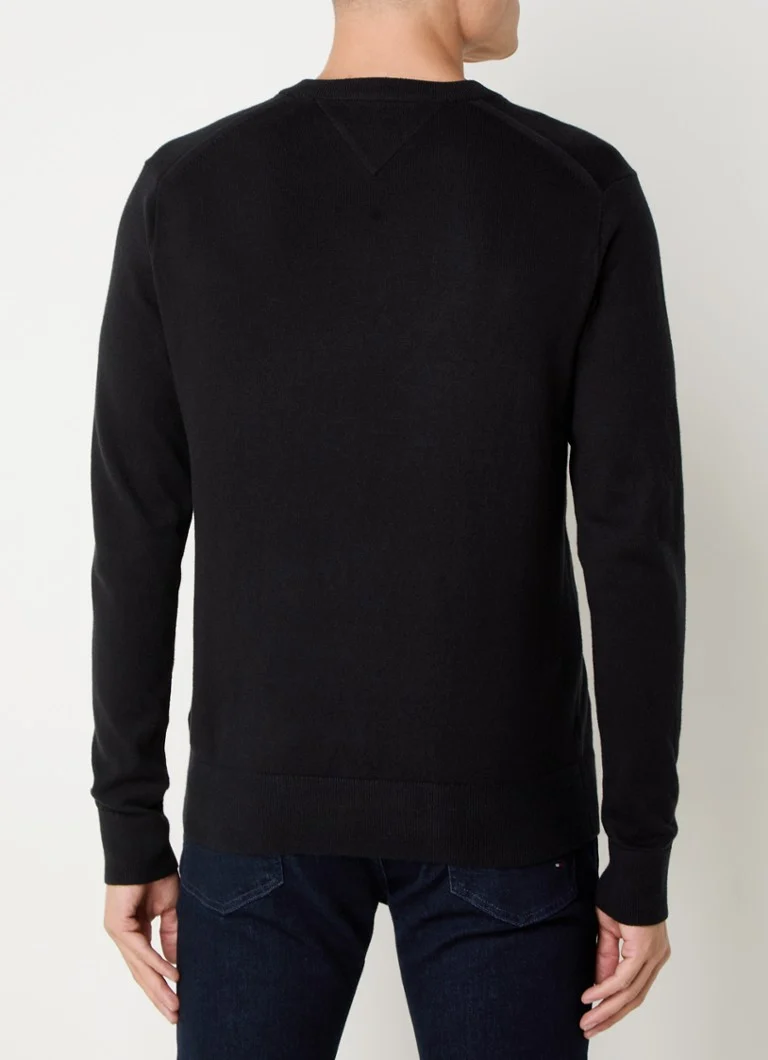 Tommy Hilfiger Fine-knit pullover with logo