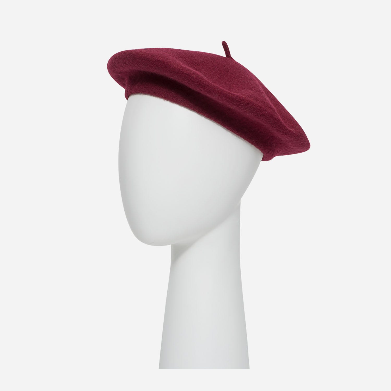 Béret rouge en laine