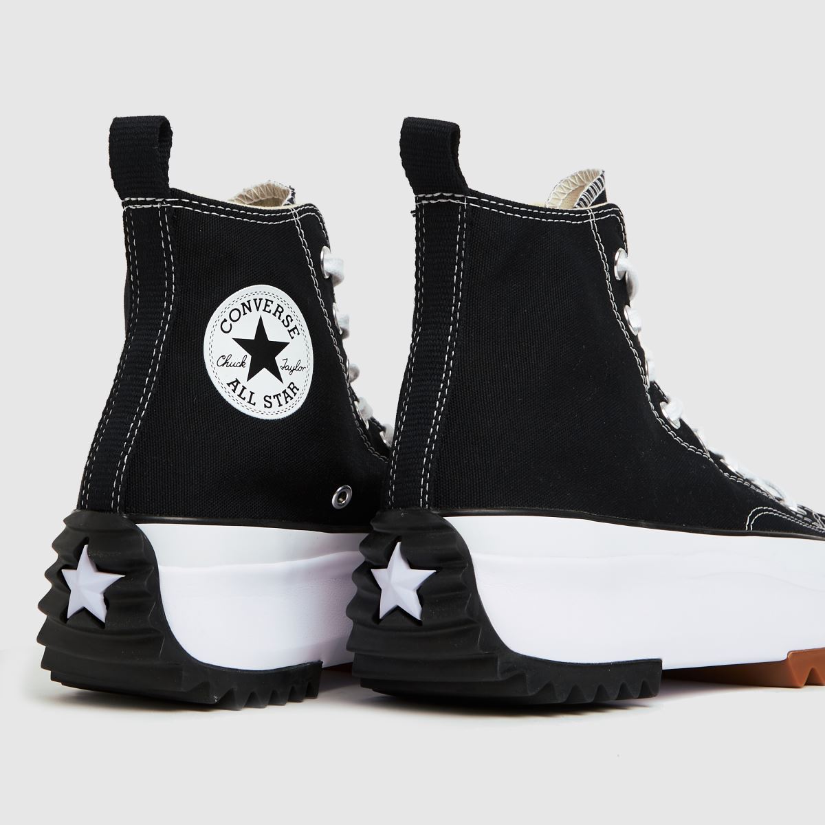 Converse Run Star Hike Hi cipő fekete-fehér színben