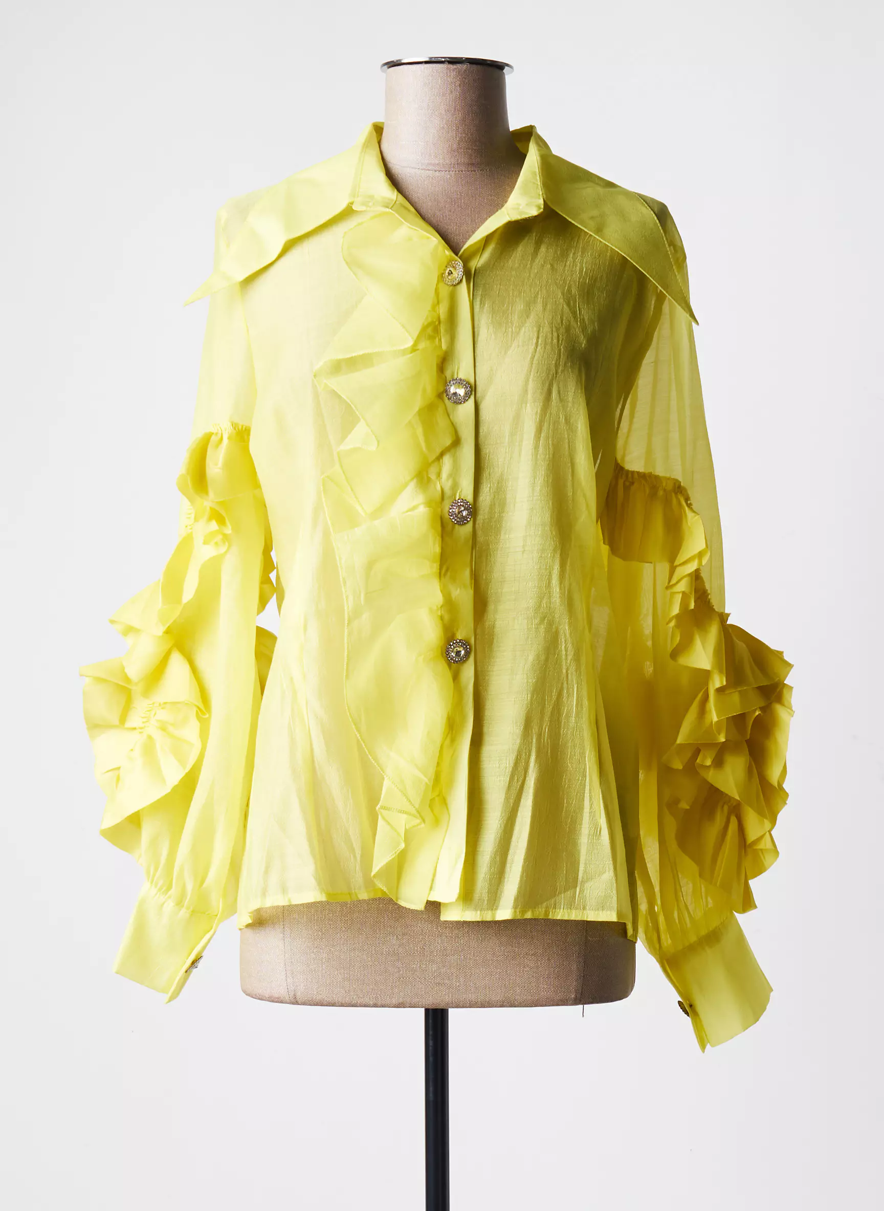 Patricia Forgeal Chemisiers Femme couleur jaune