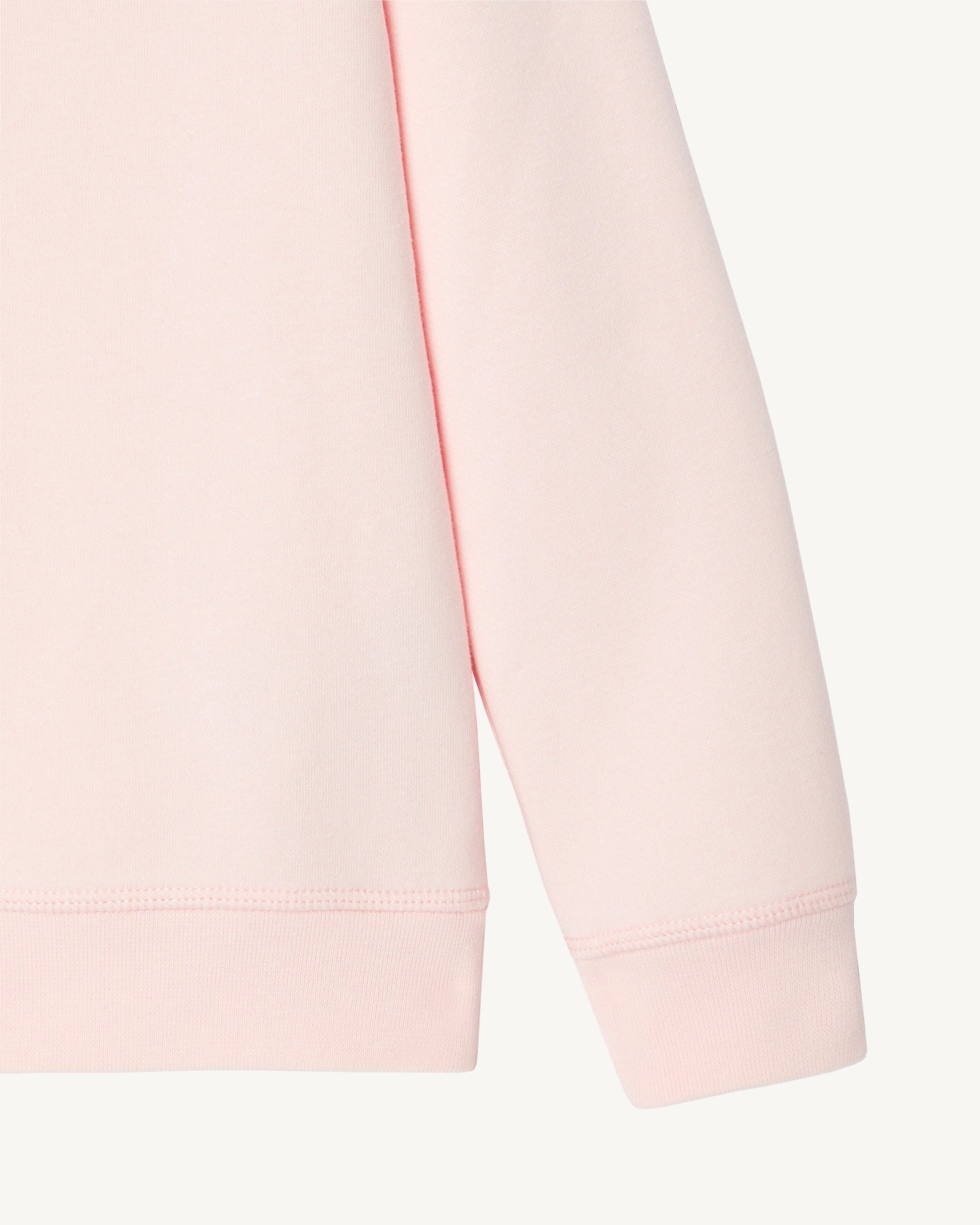 Sweat enfant en coton biologique Rose clair Barcelos
