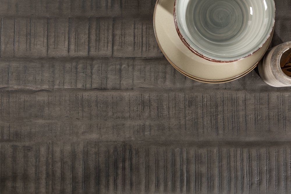 riess-ambiente Esstisch GALAXIE 200cm grau (Einzelartikel, 1-St), Massivholz · Metall · Küche · Industrial