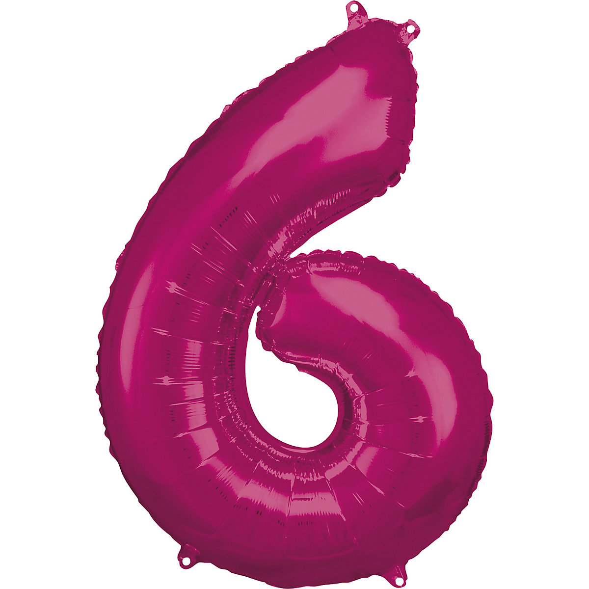 Folienballon 6, pink