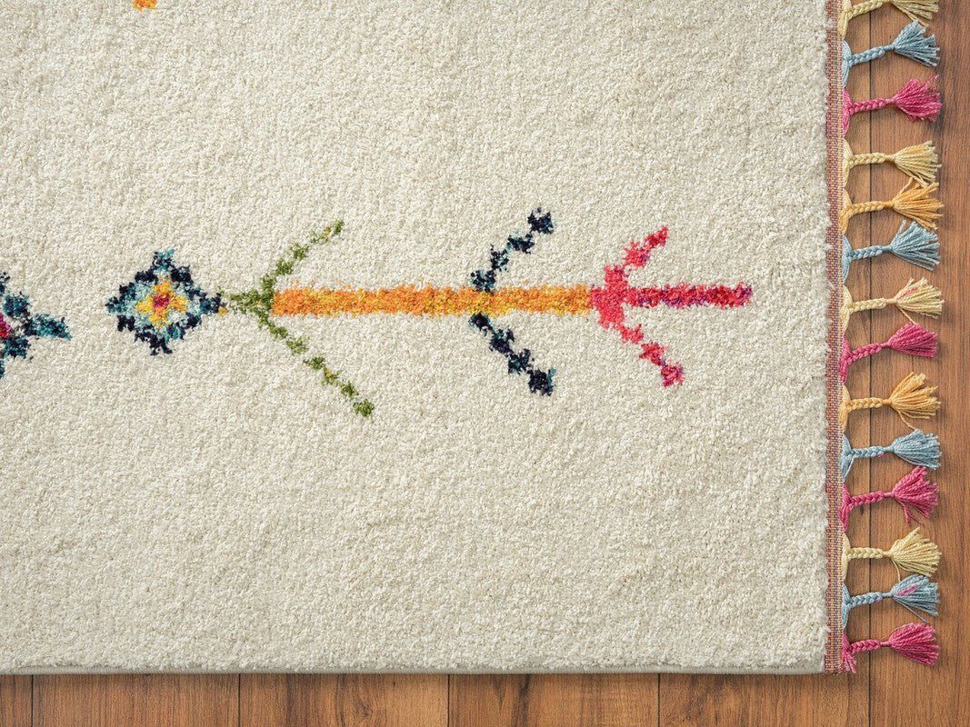 Hochflor-Teppich Marakesh-Teppich Rutschfest, TEPPIA, Höhe: 20 mm, Hochwertiger Teppich aus Polypropylen I Moderner Schlafzimmerteppich
